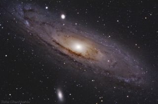 andromeda_galaxy_ghuchkanlu (کهکشان آندرومدا و دو قمر آن)