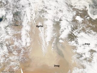 Dust_Apod (بازهم خاک ایران را فرا گرفت)