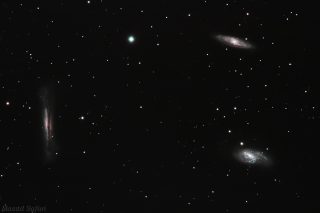 M65_M66_NGC3628_Safari (سفری به اعماق آسمان ( کهکشانهای سه گانه شیر ))