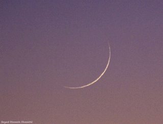 New_moon_hosseini (هیاهویی برای رصد هلال)