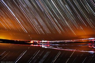 StarTrails_Maranjaab_SirusS (رد برفراز دیاچه نمک)