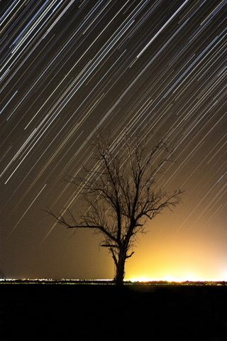 Startrails_rahban (آینده‌ی آلودگی نوری)