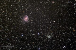 Picture saved with settings applied. (NGC6946 و NGC6939)