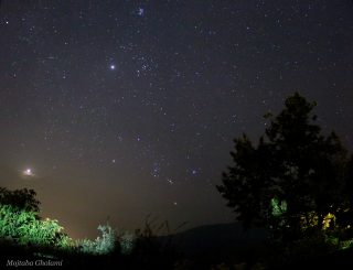 nightsky_mojtaba_gholami_01 (زهره و مشتری در بین ستارگان)