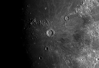 Lunar Crater Copernicus—-تتتت (دهانه کوپرنیکوس)