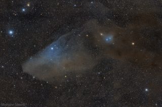 Blue Horsehead Nebula (سحابی بازتابی سر اسب آبی)